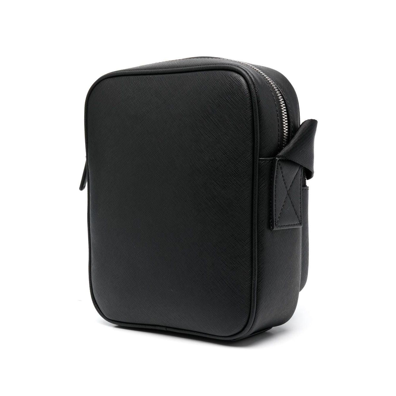 Emporio Armani logo-plaque Leather messenger bag Y4M387Y138E81072-P25