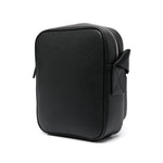 Emporio Armani logo-plaque Leather messenger bag Y4M387Y138E81072-P25