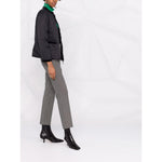 Emporio Armani Nylon reversible guru-collared jacket 8N2B012NKBZ0999-P25