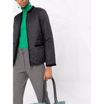 Emporio Armani Nylon reversible guru-collared jacket 8N2B012NKBZ0999-P25