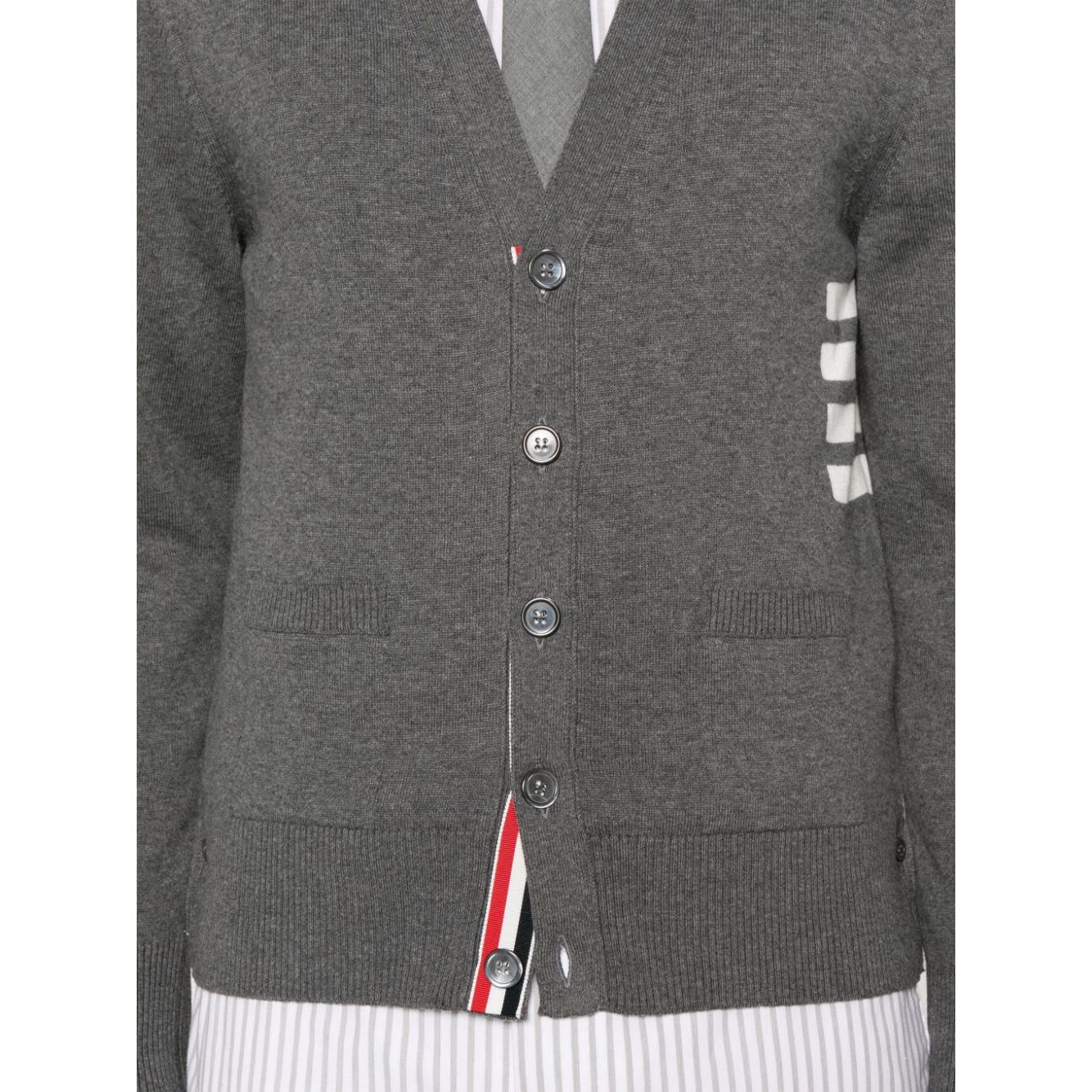 Thom Browne Sweaters Grey Topwear