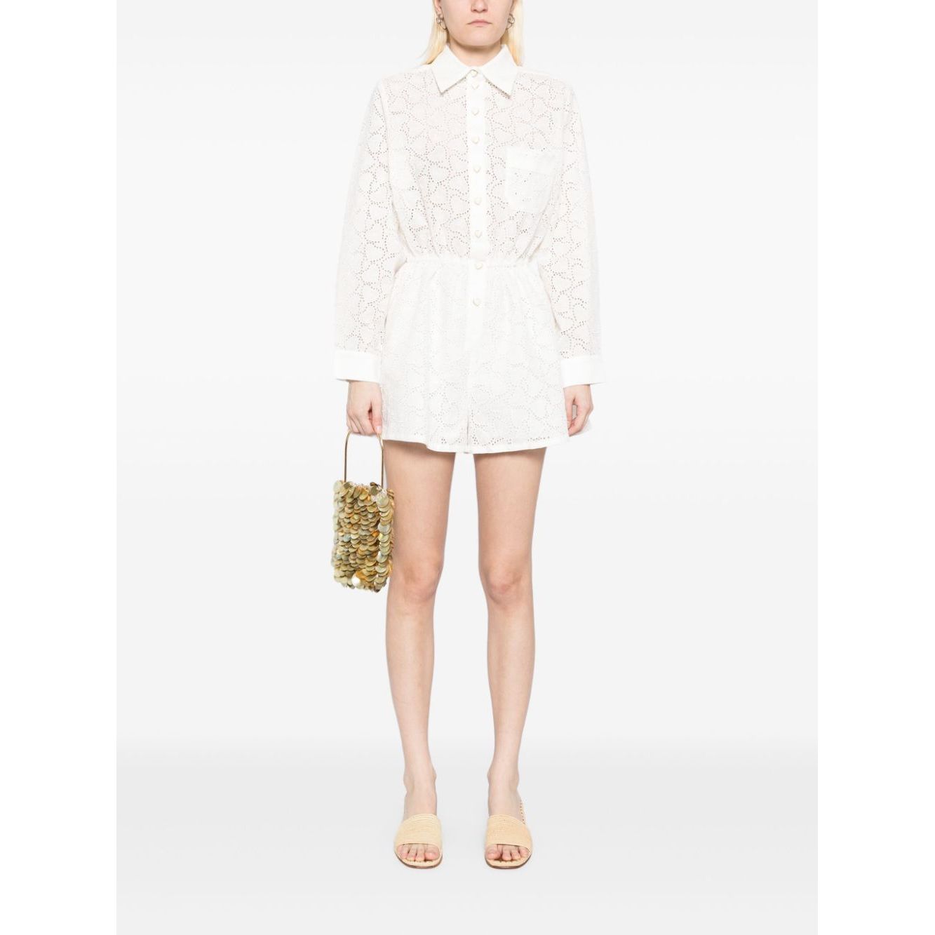 Zimmermann Crush embroidered jumpsuit