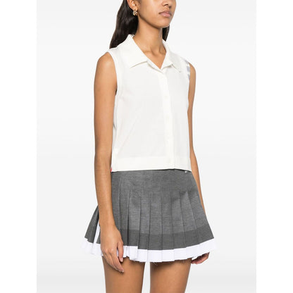 Thom Browne Top White Topwear