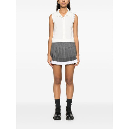 Thom Browne Top White Topwear