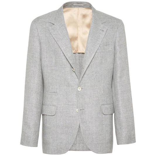 Brunello Cucinelli Jackets Light Grey