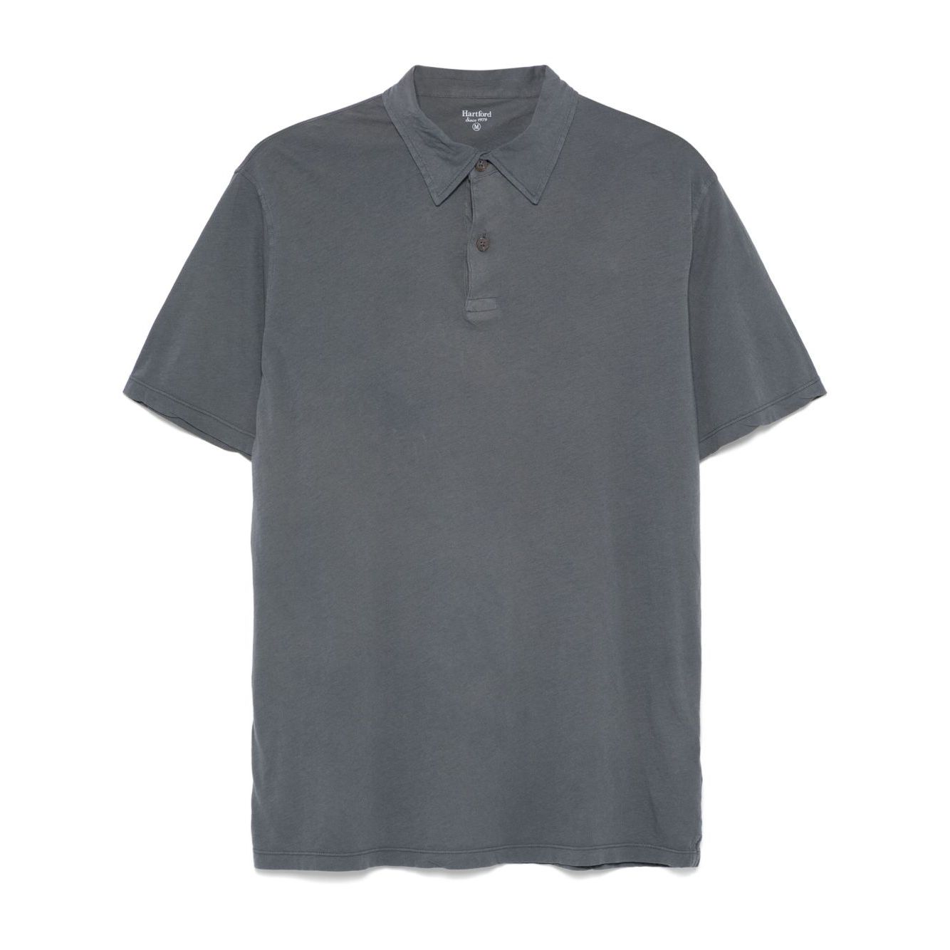 Hartford Light polo in Steel blue