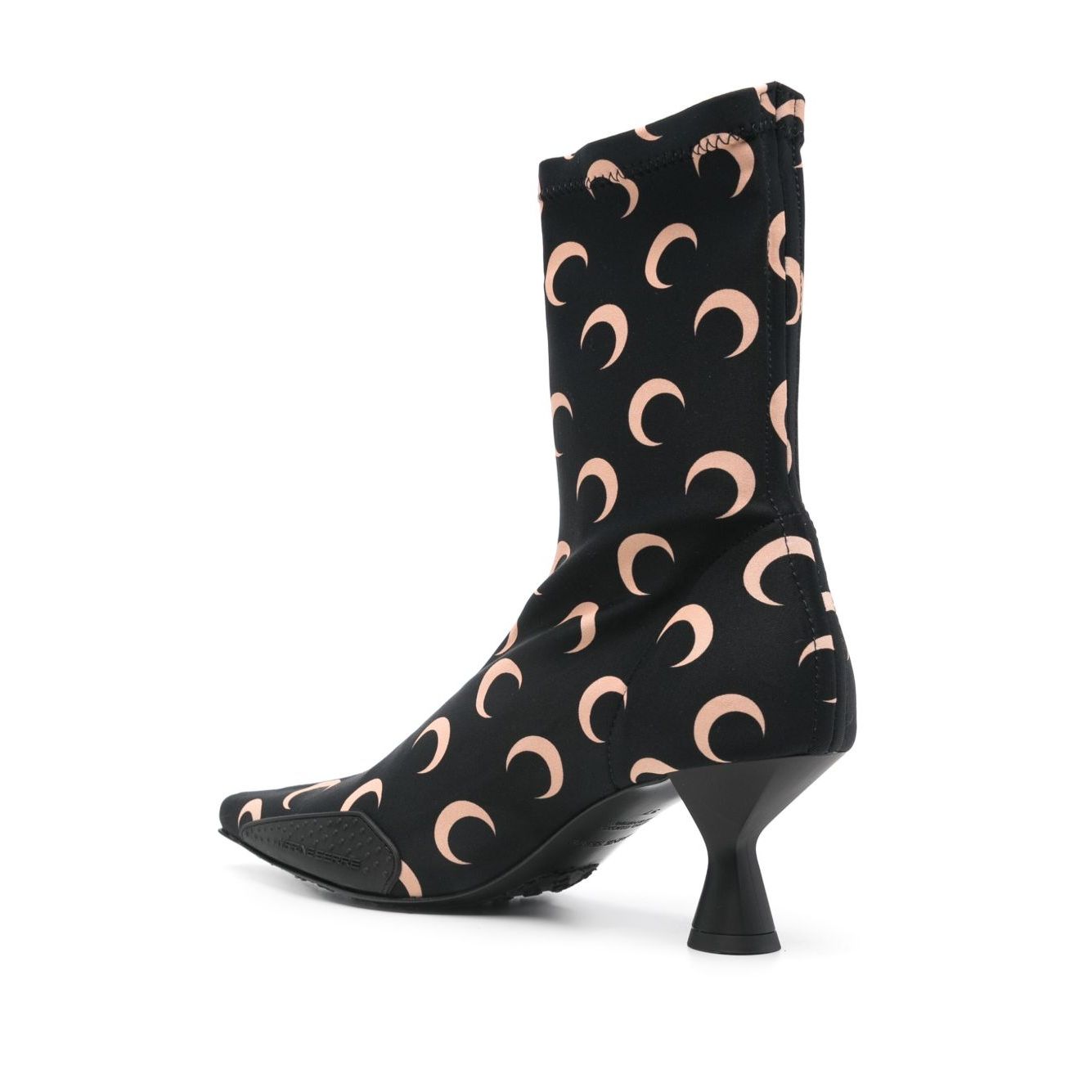 Marine Serre 60mm moon-printed jersey boots
