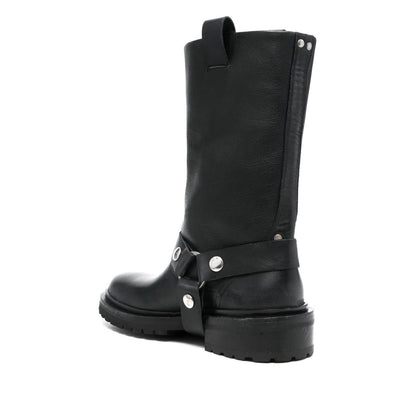 Golden Goose leather biker boots