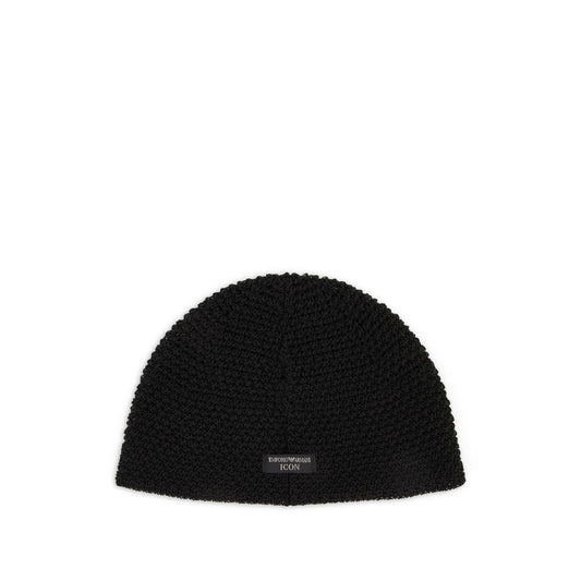 Emporio Armani knitted Cotton blend beanie