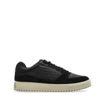 Emporio Armani Sneakers in jacquard fabric with logo lettering and suede Sneakers