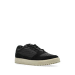 Emporio Armani Sneakers in jacquard fabric with logo lettering and suede Sneakers