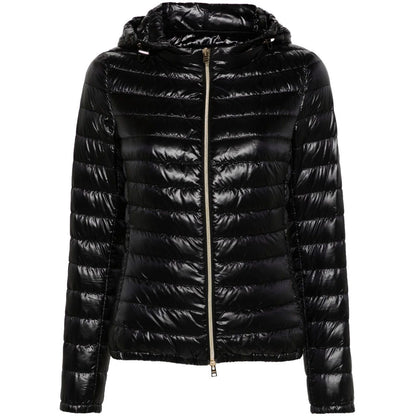 Herno Coats Black Jackets