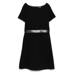 Emporio Armani Ottoman-jersey belted dress EW000632AF12364UC001-P25