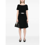 Emporio Armani Ottoman-jersey belted dress EW000632AF12364UC001-P25