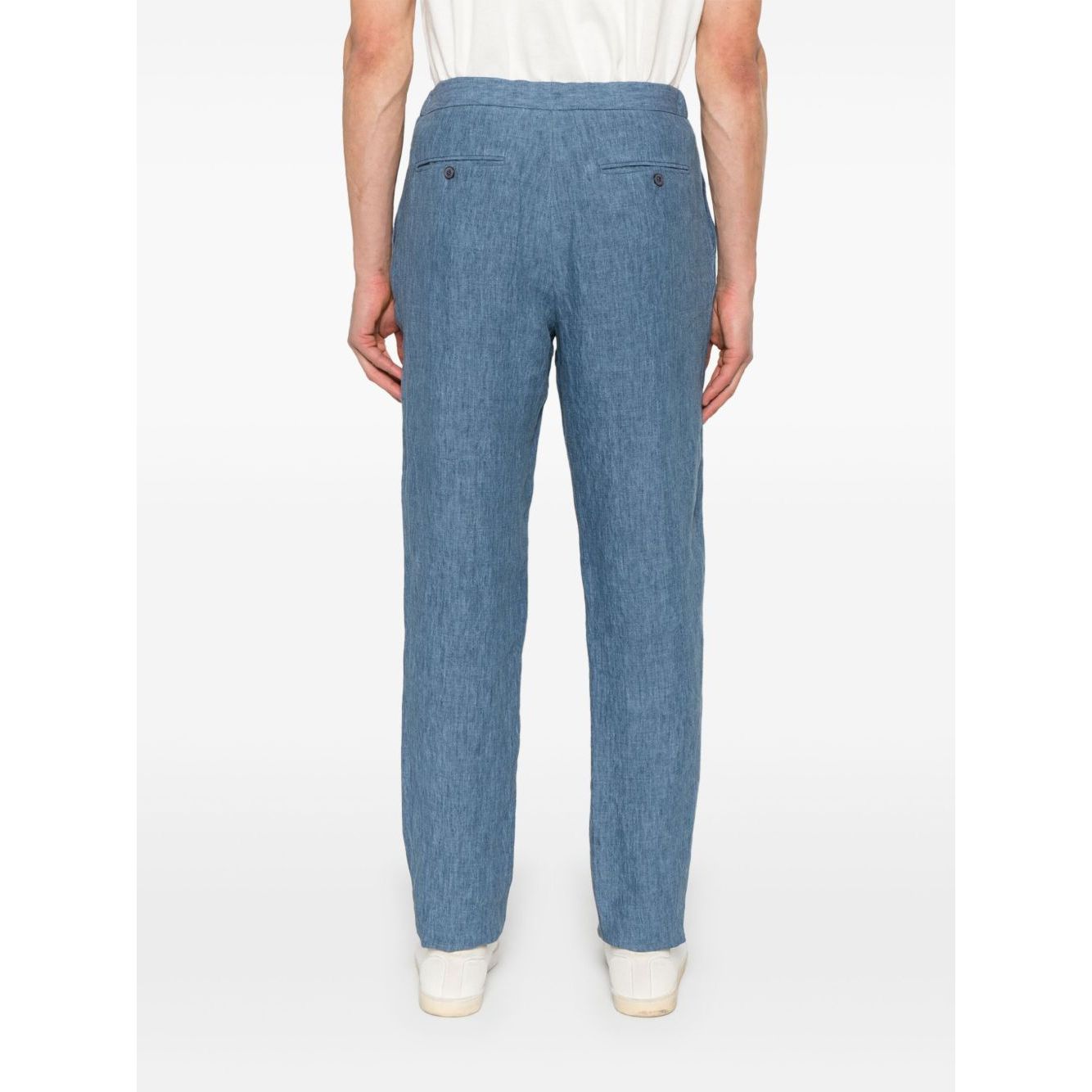 Emporio Armani Trousers Clear Blue