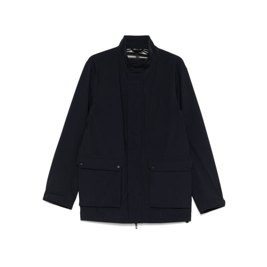 EMPORIO ARMANI CAPSULE Coats Blue