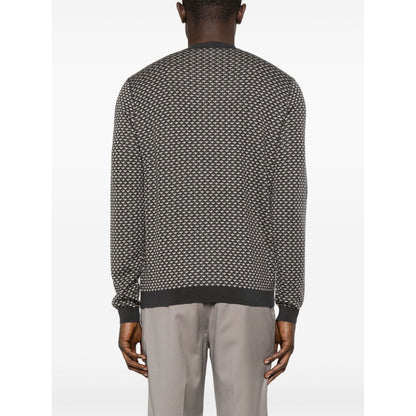 Emporio Armani Sweaters Black Topwear