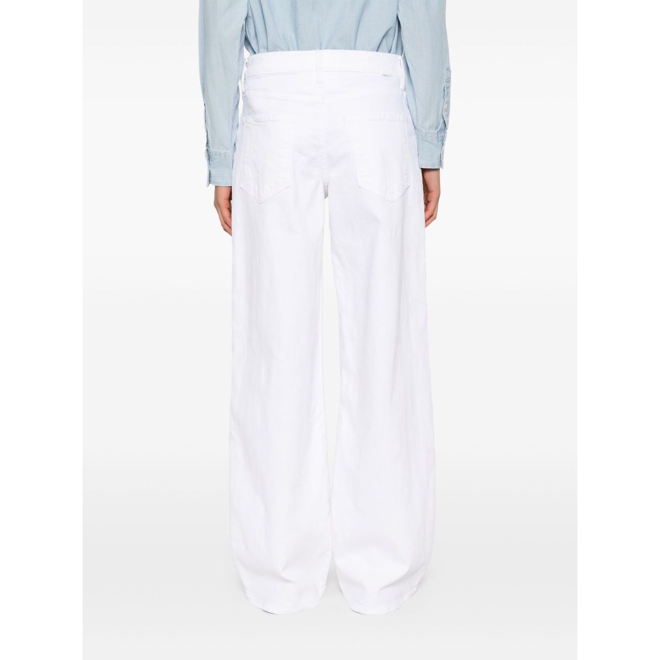 Mother Jeans White