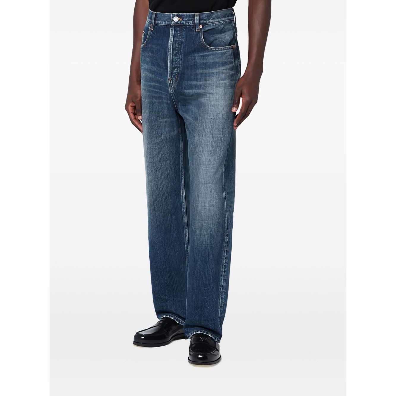 Saint Laurent High Rise Denim Jeans