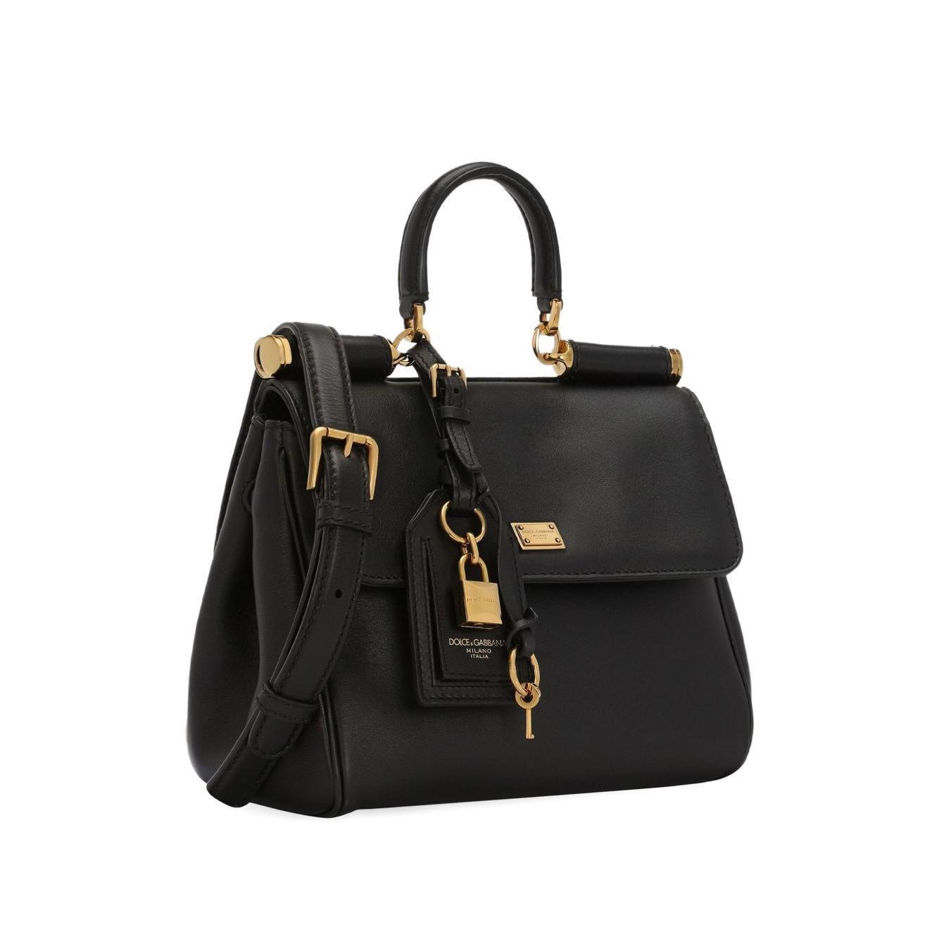 Dolce & Gabbana Sicily soft leather handbag BB7781B732180999-AI25