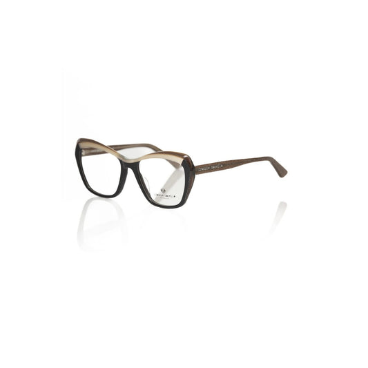 Frankie Morello Black Acetate Women Frame