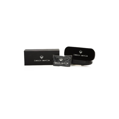 Frankie Morello Black Acetate Women's Eyeglass Frame