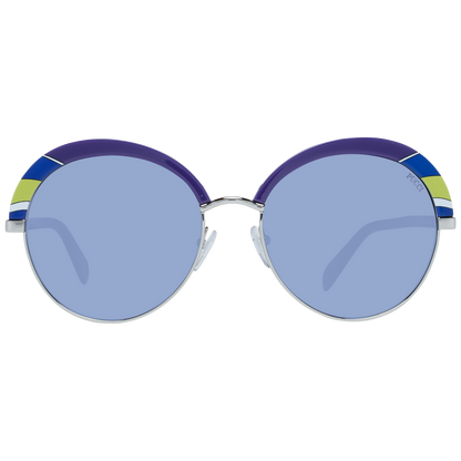 Emilio Pucci Purple Metal & Plastic Sunglasses
