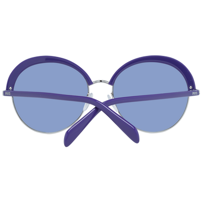 Emilio Pucci Purple Metal & Plastic Sunglasses