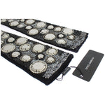 Dolce & Gabbana Sequin-Embellished Cashmere Fingerless Gloves Dolce & Gabbana Light Gray