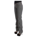 Costume National Gray Cotton Regular Fit Denim Jeans SIG30117-1