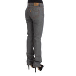 Costume National Gray Cotton Regular Fit Denim Jeans SIG30117-1