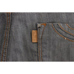 Costume National Gray Cotton Regular Fit Denim Jeans SIG30117-1