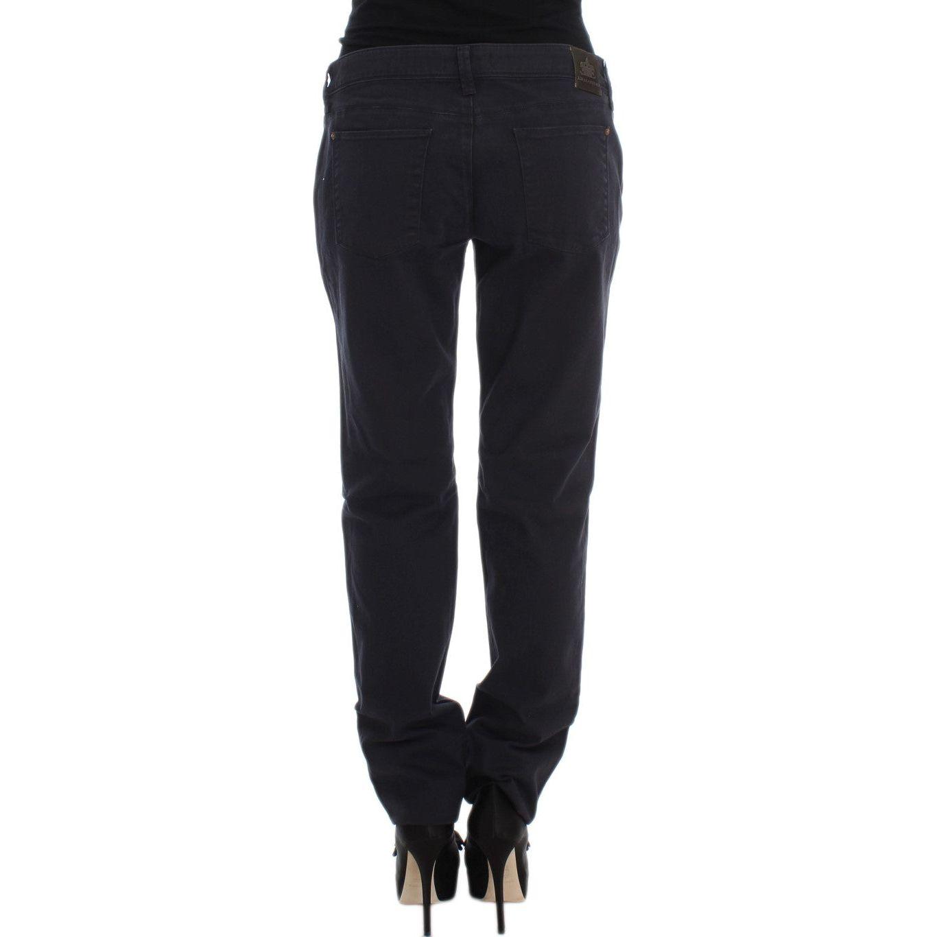 时尚休闲版型意大利设计师牛仔裤