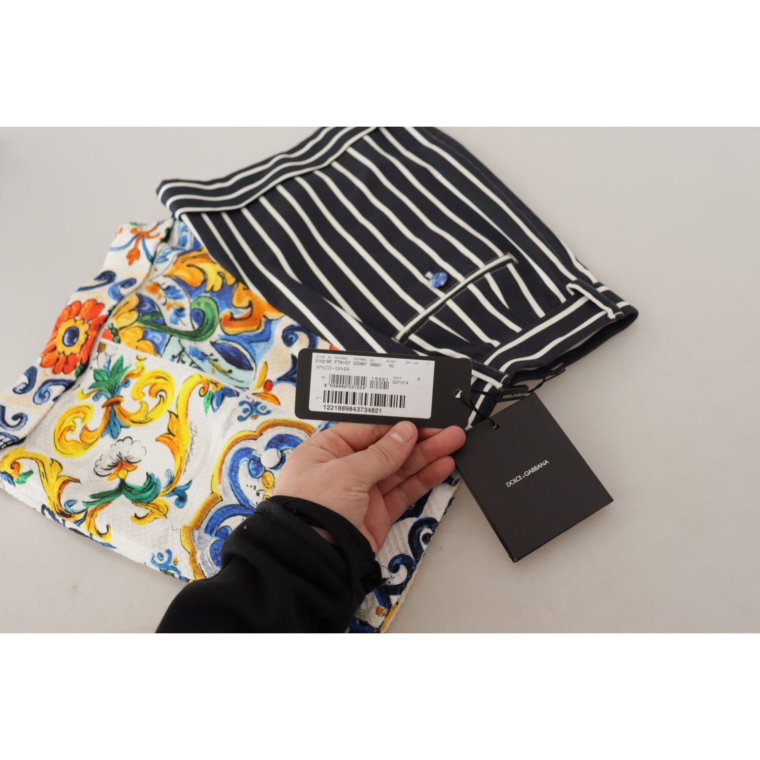 Majolica 高腰设计师百慕大短裤