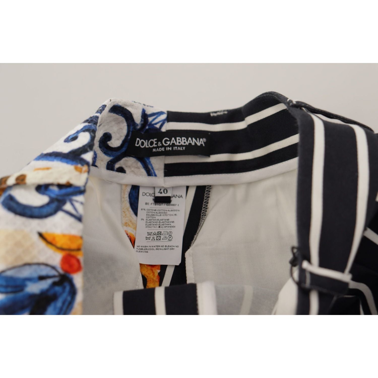 Majolica 高腰设计师百慕大短裤