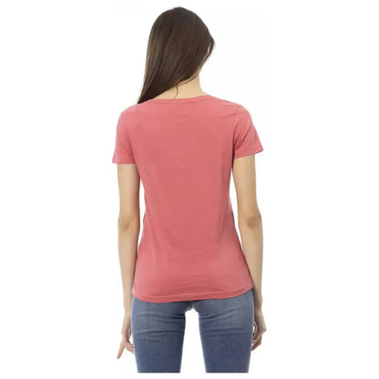 Trussardi Action Multicolor Cotton Women T-Shirt