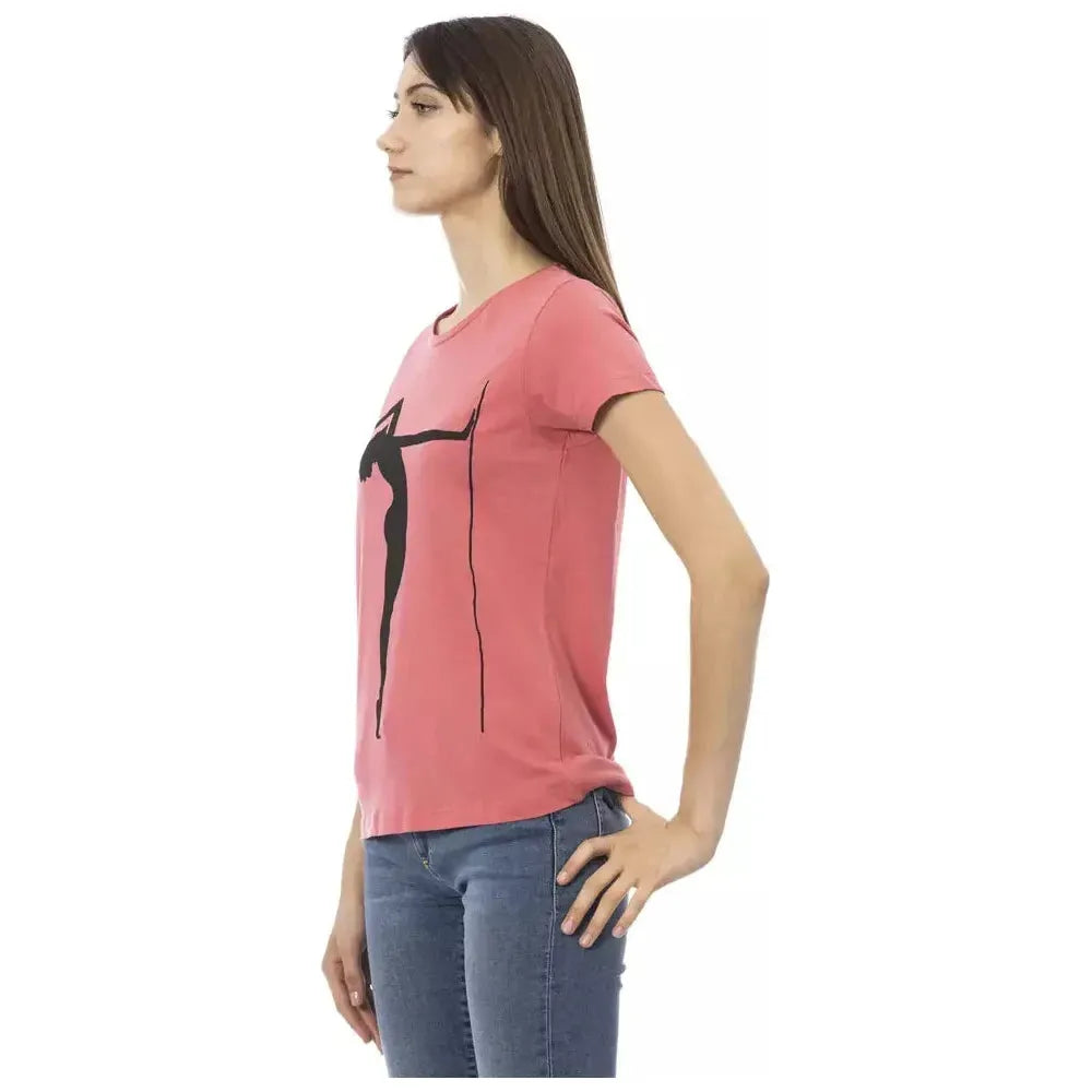 Trussardi Action Multicolor Cotton Women T-Shirt
