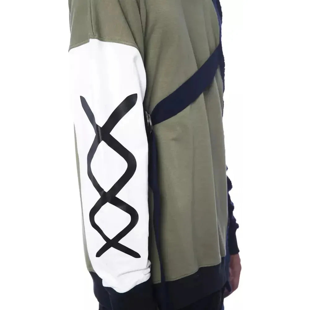 Nicolo Tonetto Army Cotton Men Sweater NI-12989-L