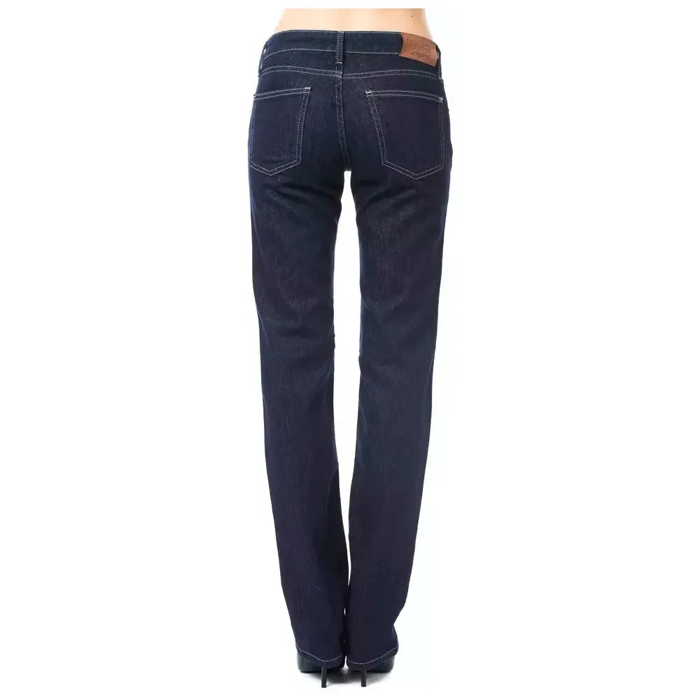 Ungaro Fever Blue Cotton Women's Jeans