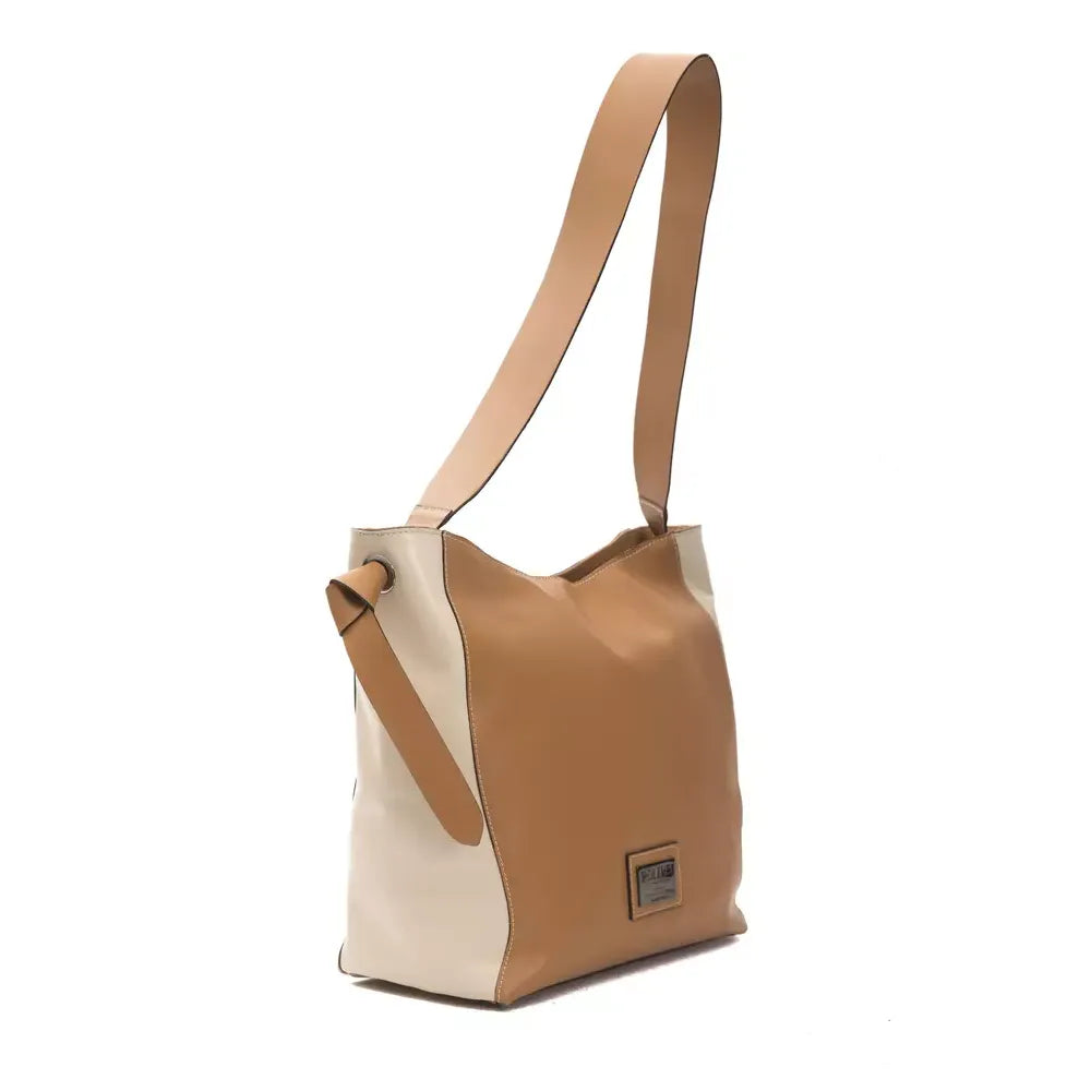 Pompei Donatella Brown Leather Women Shoulder Bag