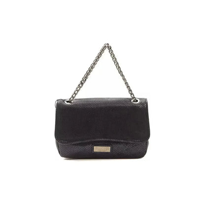 Pompei Donatella Blue Leather Women Crossbody Crossbody Bag