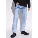 Dsquared² Light Blue Cotton Men Jeans DS-10376-IT52 | XL