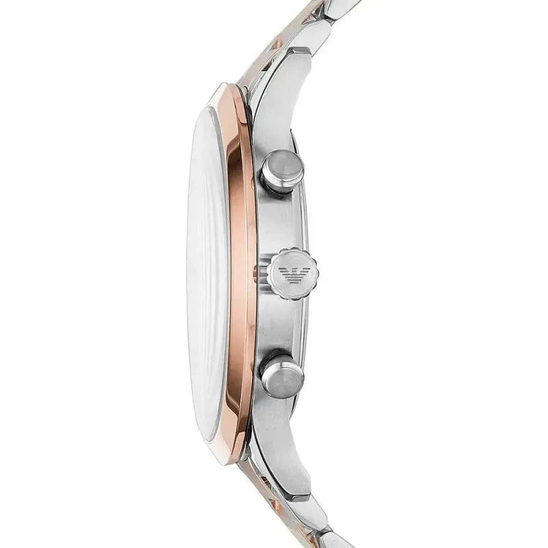 Emporio Armani Elegant Two-Tone Timepiece for Men 4013496294521