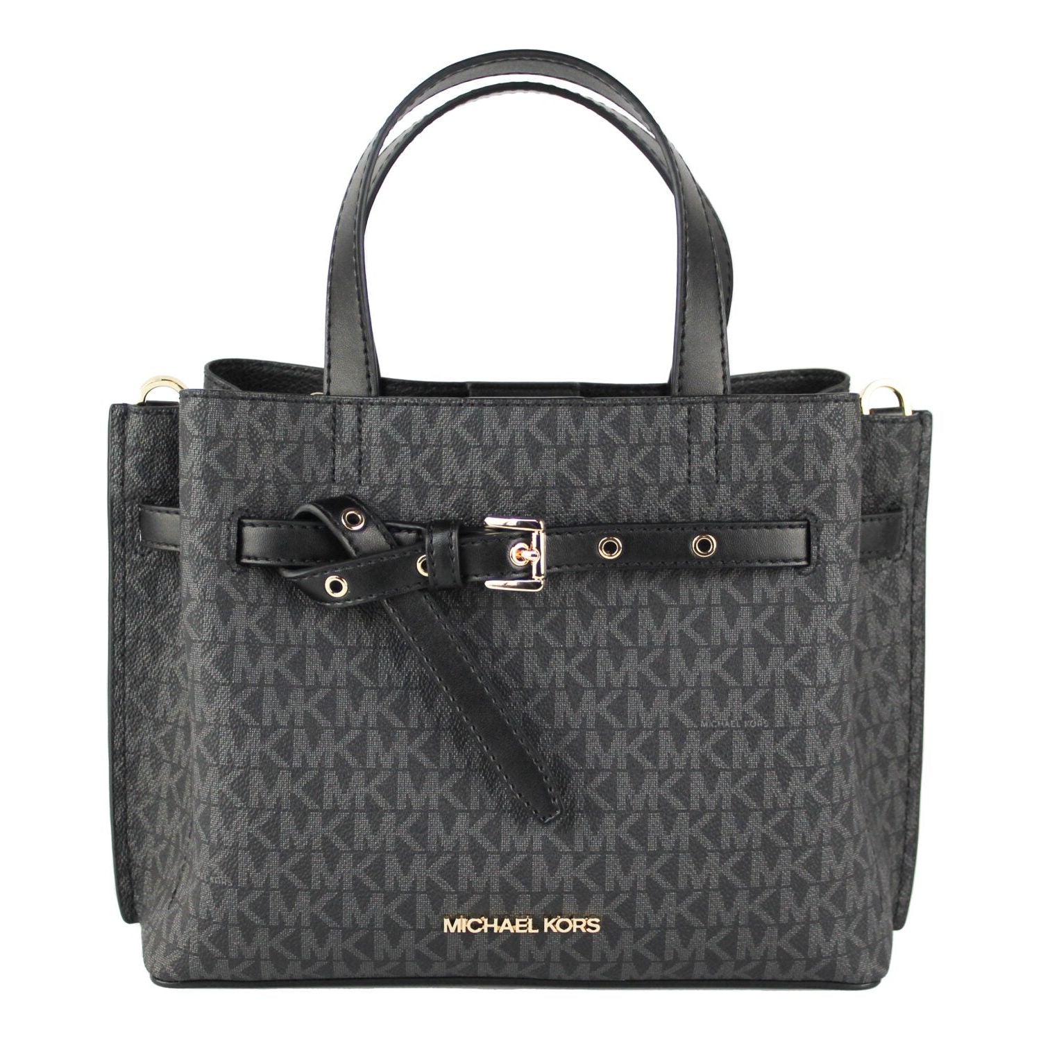 Emilia 小号黑色标志性 PVC 挎包斜挎包手提包钱包