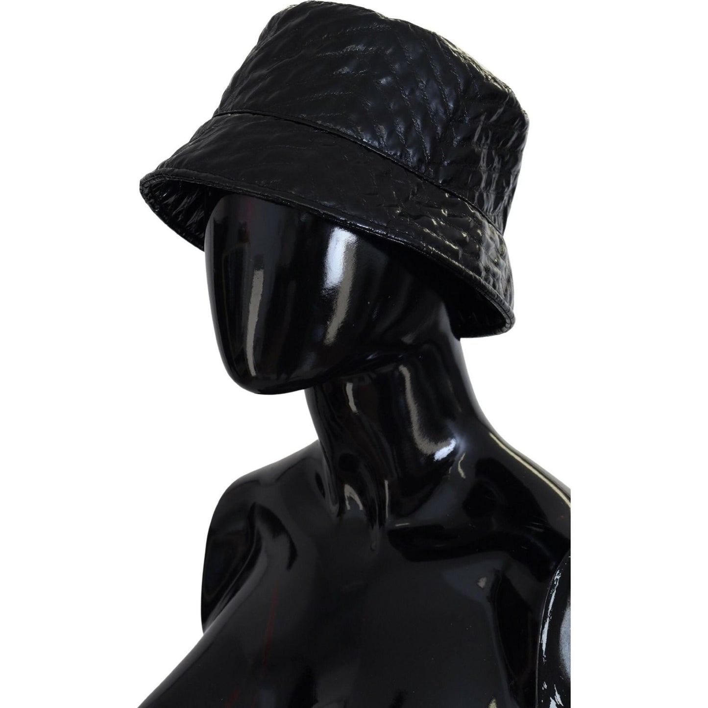 Dolce & Gabbana Elegant Black Bucket Cap Dolce & Gabbana Black