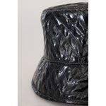 Dolce & Gabbana Elegant Black Bucket Cap Dolce & Gabbana Light Gray