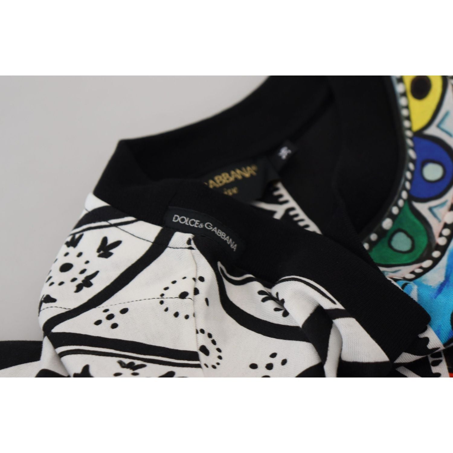 优雅多色棉质休闲 T 恤