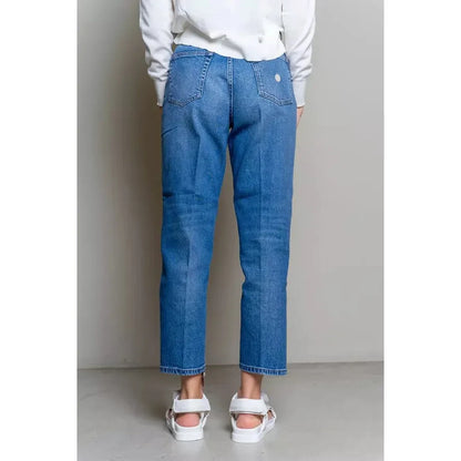 Don The Fuller Blue Cotton Women Jeans