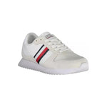 Tommy Hilfiger Eco-Conscious White Sneakers With Logo Accent