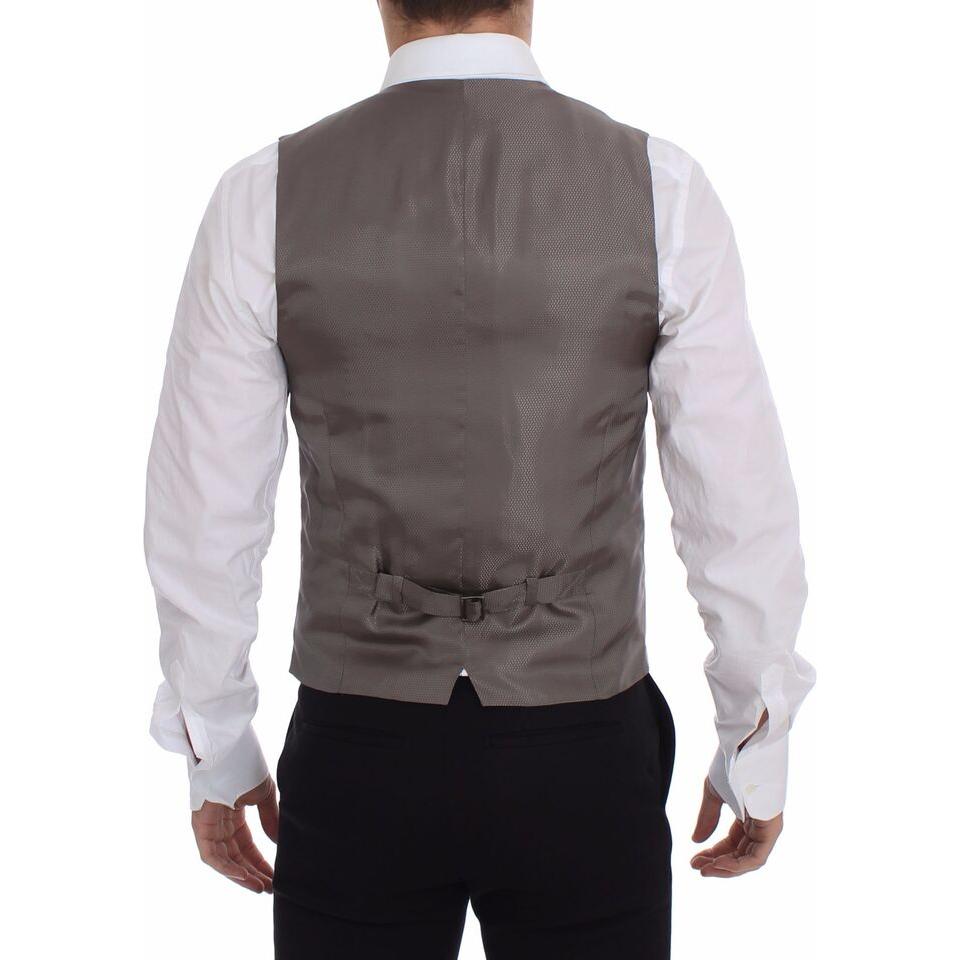 优雅米色棉质连衣裙背心